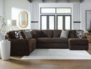 Midnight-Madness Sectional with Chaise