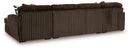 Midnight-Madness Double Chaise Sectional