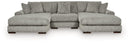 Lindyn Sectional with Double Chaise