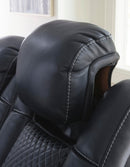 Fyne-Dyme Power Reclining Loveseat with Console