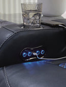 Fyne-Dyme Power Reclining Loveseat with Console