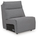 Modmax II Power Reclining Sectional with Audio Consoles