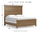Mylarken Panel Bed