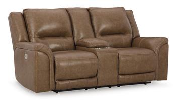 Trasimeno Power Reclining Loveseat with Console