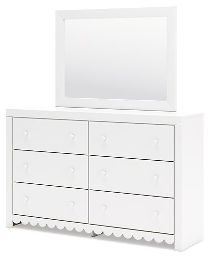 Mollviney Dresser and Mirror
