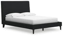 Cadmori Upholstered Bed with Roll Slats