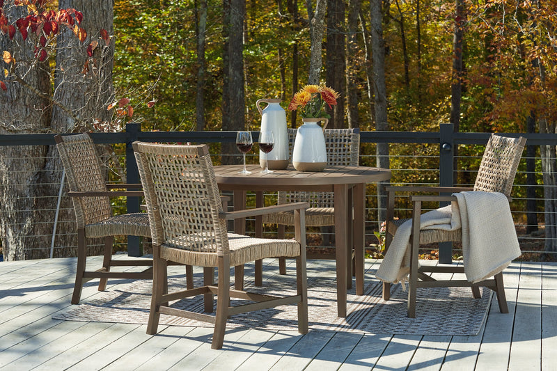 Germalia 5-Piece Outdoor Dining Package