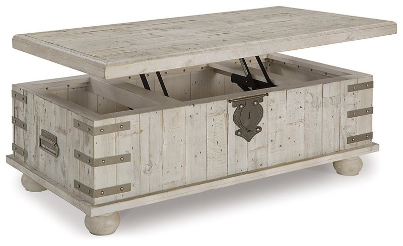 Carynhurst Coffee Table with Lift Top