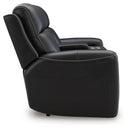5Z-Comfort Power Reclining Loveseat with Console