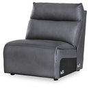ModZ Power Reclining Sectional with Audio Consoles