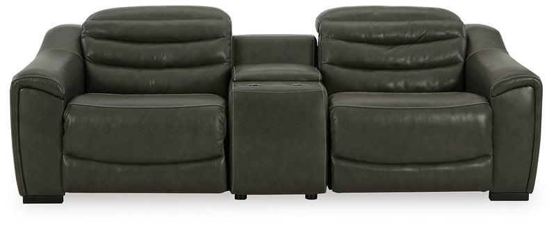 Center Line 3-Piece Power Reclining Loveseat with Console image